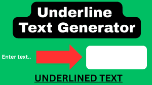 Underline Text Generator (1) underline text generator