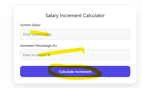 salary increment calculator