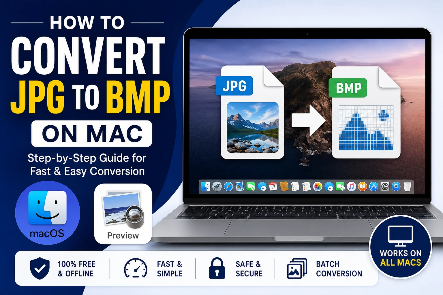 How to convert JPG to BMP on Mac