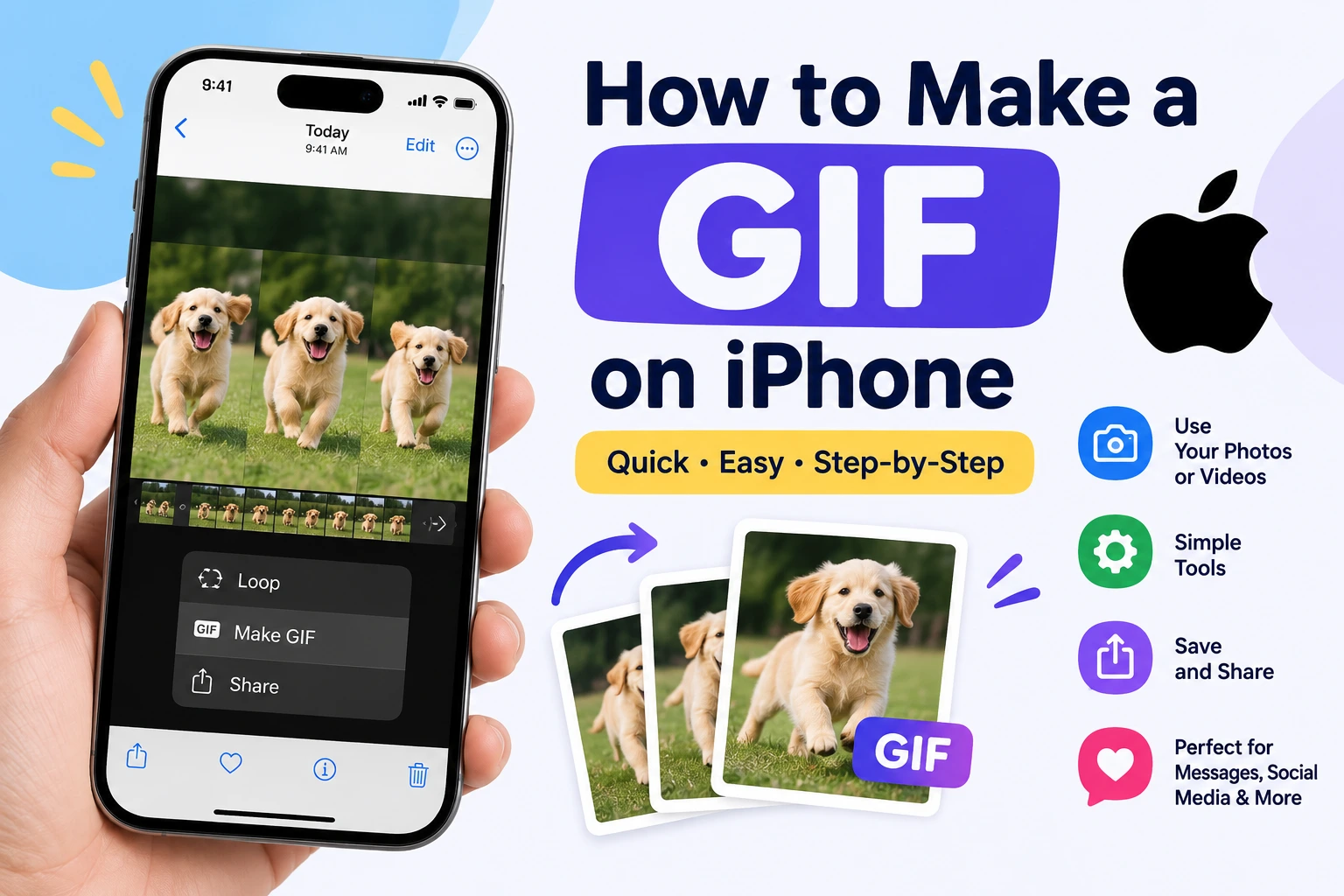 how to make a gif on iPhone