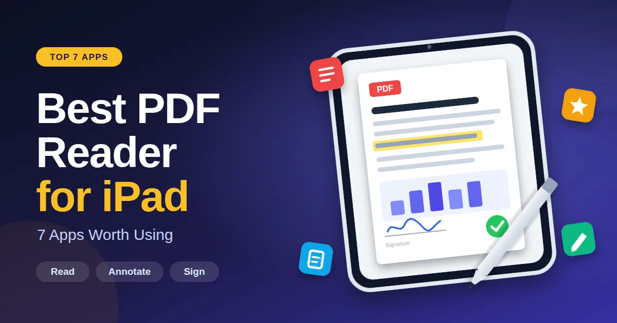 best pdf reader for ipad